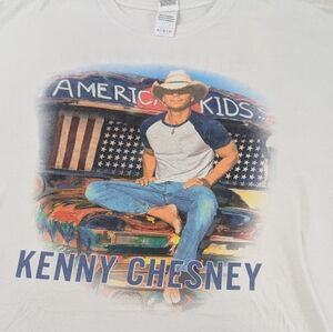 Kenny Chesney American Kids Concert Tshirt XL